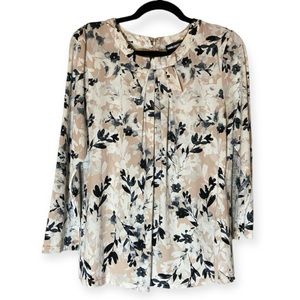 Karl Lagerfeld Women's Floral Print Blouse SZ